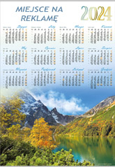 Kalendarze plakatowe B1